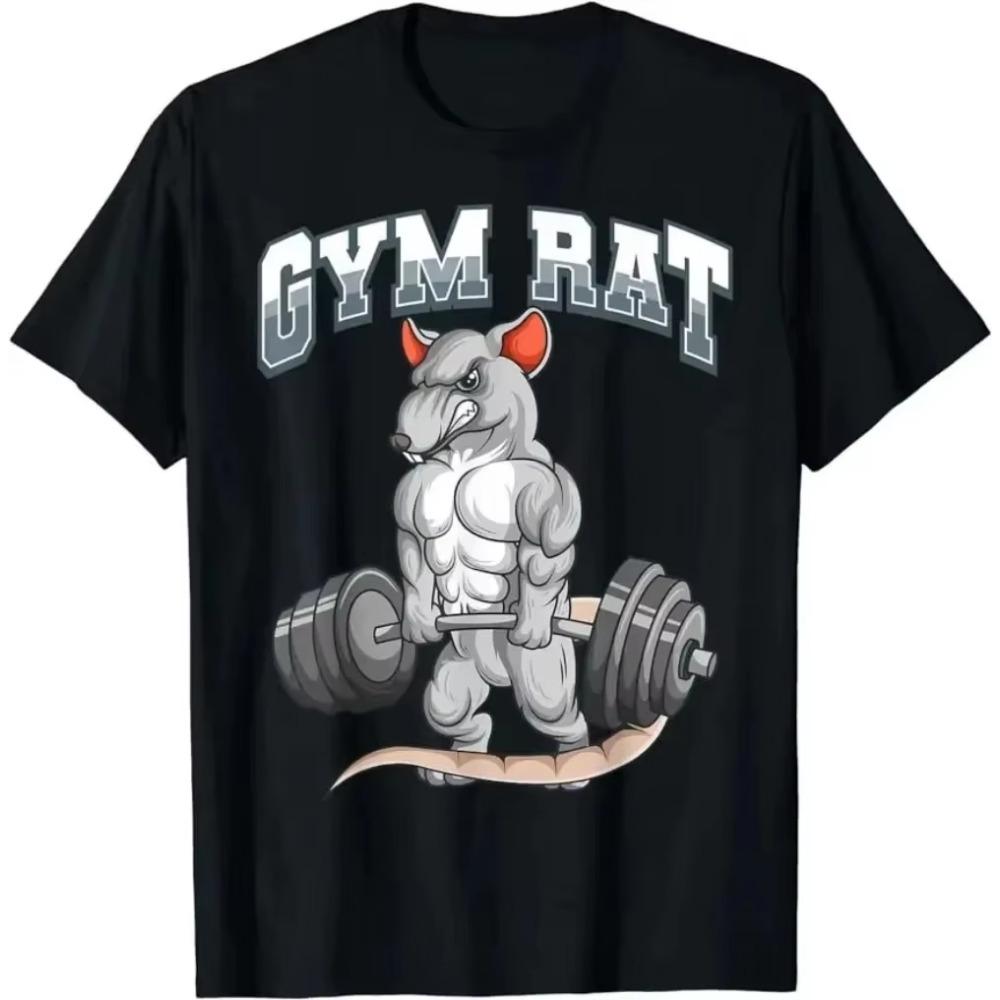 Summer Printing Trend Men's Tshirt Casual Comfortable Top European American Fitness Experts Must-Have T-shirt Ovsized Loose Tees