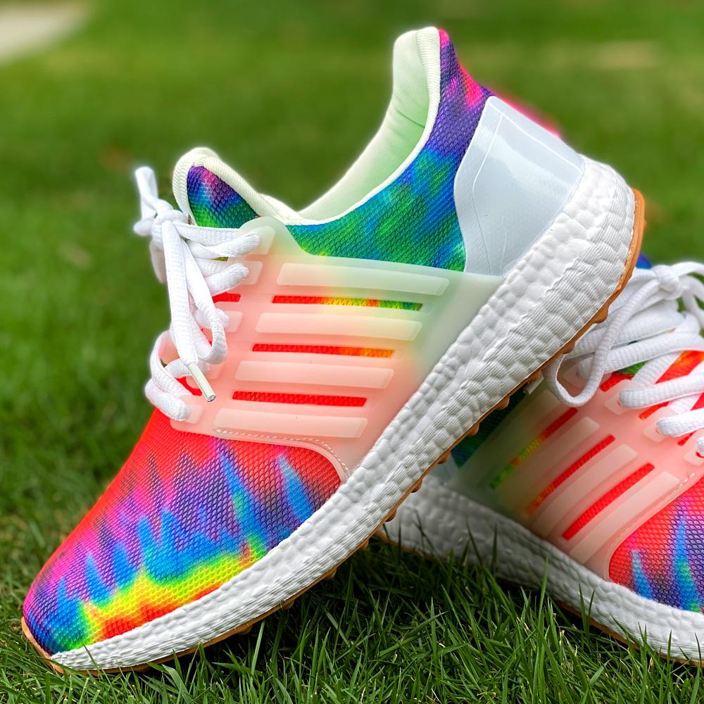 

Новая модная женская INS Высококачественная дышащая повседневная спортивная обувь Кроссовки для скейтбординга 36 разноцветный