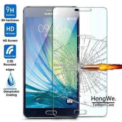 TRANSPARENT Protective Glass For Samsung A5 2017 - 9H Tempered Glass Film - Covers the Flat Surface - Shockproof