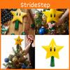 Super Bros Mario Star Light Light Up Holiday Xmas Tree Topper Decor Lamp Party