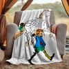 Pippi Coperta di Flanella Morbida Calda Coperta per Tutte le Stagioni, Design per Campeggio, Viaggio in Auto, Escursionismo Divano, Letto, Ufficio Regalo Perfetto per Feste