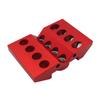 30/45/90 Degree Drill Hole Guide Jig Aluminum Zinc Zinc Alloy Woodworking Hole Drill  Wood Post