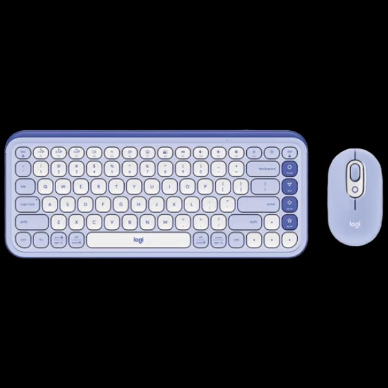 

Logitech POP ICON COMBO Wireless Keyboard and Mouse Set