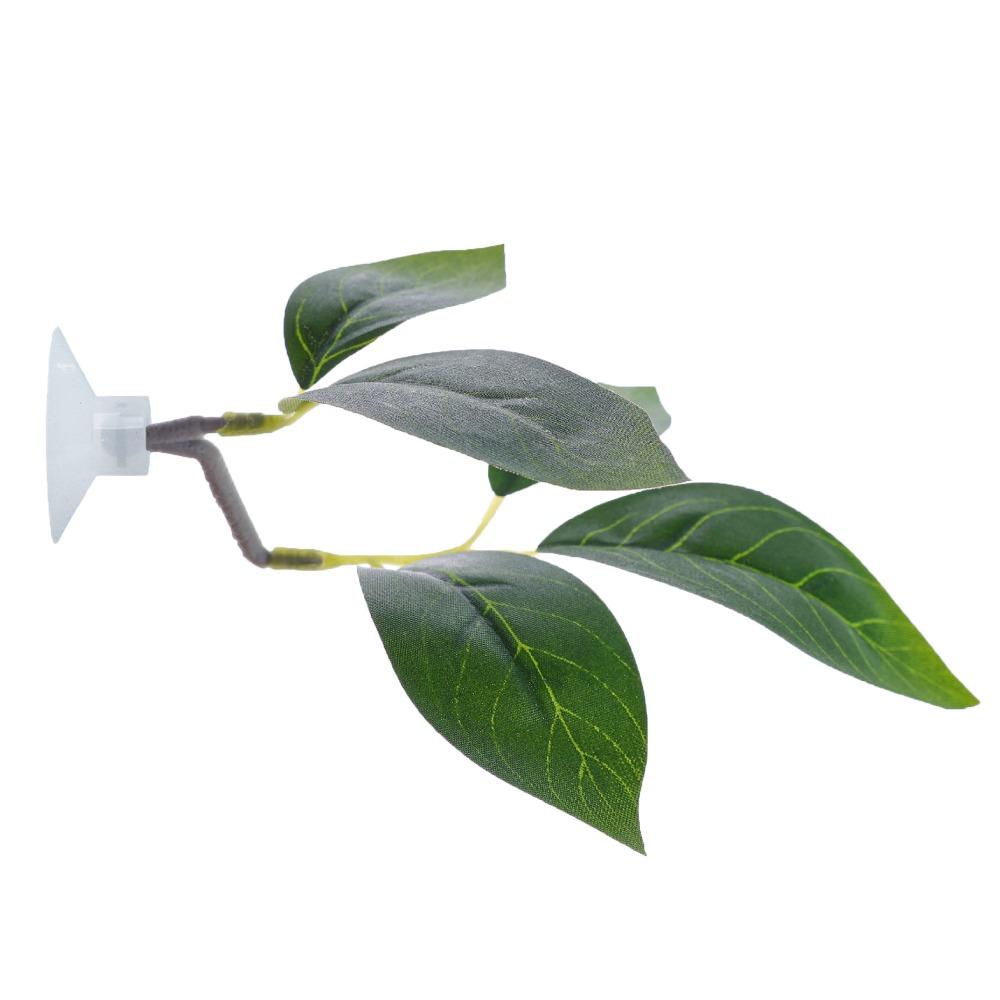Plastic Betta Fish Rest Leaf Simulated Lotus Leaves/Artificial Leaf Suction Cup Fish Spawning Ornamental Plant