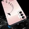 Abstract Creative Cat Line Phone Case Cover for Samsung Galaxy S26 S25 S24 S23 S22 S20 S21 FE Ultra S25 Edge Plus Soft TPU Shell