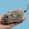 4Pieces Wind Up Mouse Toy Set Realistic Mice Toy For Pet And Kids Interactive Windingup Mice Toy for Baby Crawling
