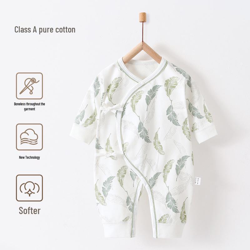 Baby-Body aus reiner Baumwolle - Mönch-Strampler für Neugeborene für alle Jahreszeiten (0-3 Monate)
