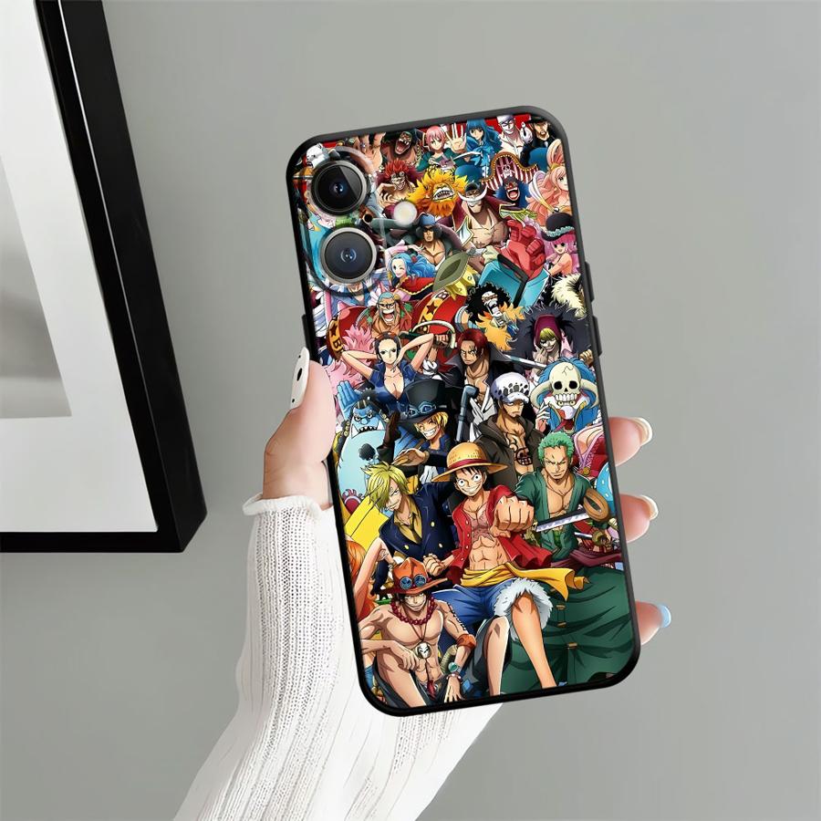Anime One Piece Luffy Funda Phone Cover Phone Case for Apple iPhone 17 Pro Max 12 14 XR XS MAX 11 16 Air 13 15 Pro 7 8