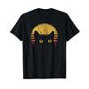 Cat Retro Vintage T Shirt Vintage Designer Clothes Soft Unisex Stretched Versatile Fashion Streetwear Stylish Breathable