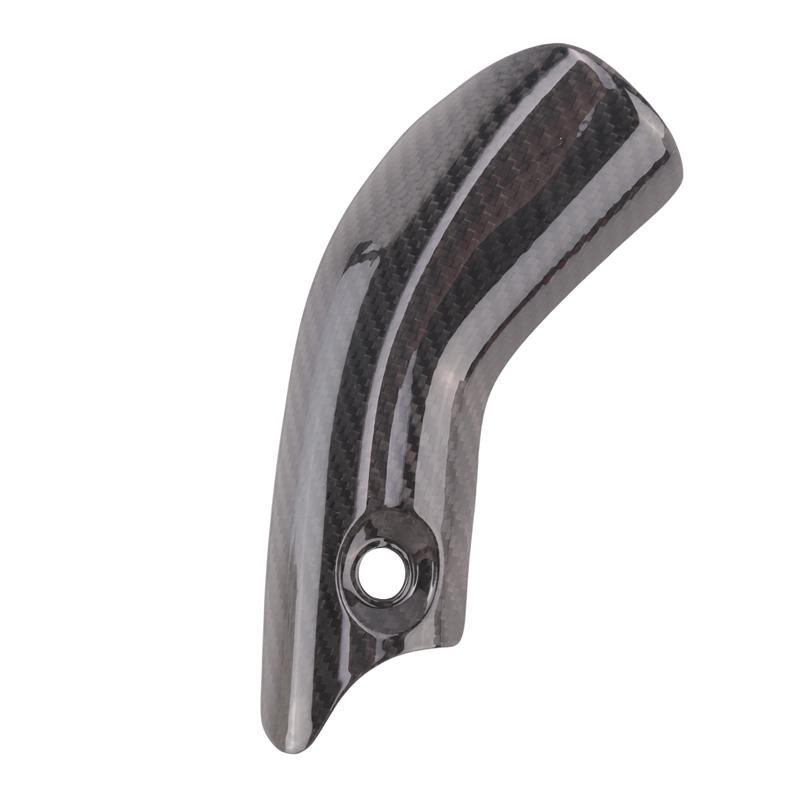 M93K-Motorcycle Exhaust System Middle Carbon Fiber Connection Pipe Heat Shield Cover Guard For Honda X-Adv750 Adv 750 Parts carbon fiber pattern