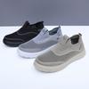 Shoes men's 2025 summer new men's casual soft-soled wear-resistant mesh shoes versatile one-pedal breathable men's shoes