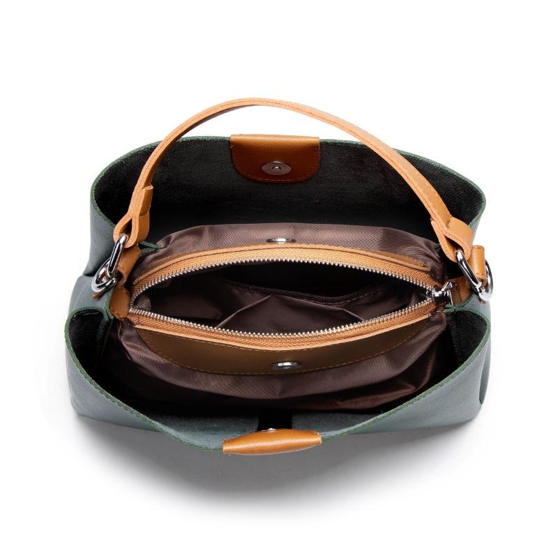 Mode damväskor trendiga nya handväskor axelväskor med stor kapacitet multifunktionella snedställda väskor enkla