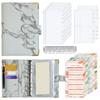 PU Savings Challenges Book Marbling Cash Budget Book Notebook Money Planner  Home Use