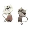 Cute and Quirky Retro Cats Earrings Adorable Cats Designs Earrings Elegant Ear Jewelry for Ladies and Students