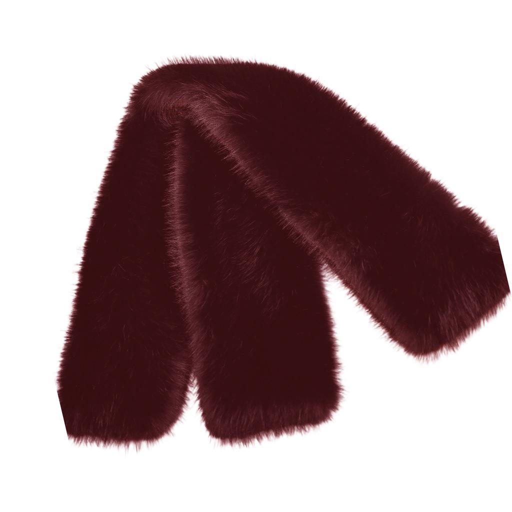 Lightweight Shawl Scarf Winter Shawl For Men Women Warm Furry Design Easy Foldable Travel Essential