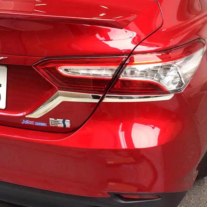Fits 2017-2021 Toyota Camry XV70: Rear Guard Plate, Door Edge Strip, Grille, and Other Exterior Parts.