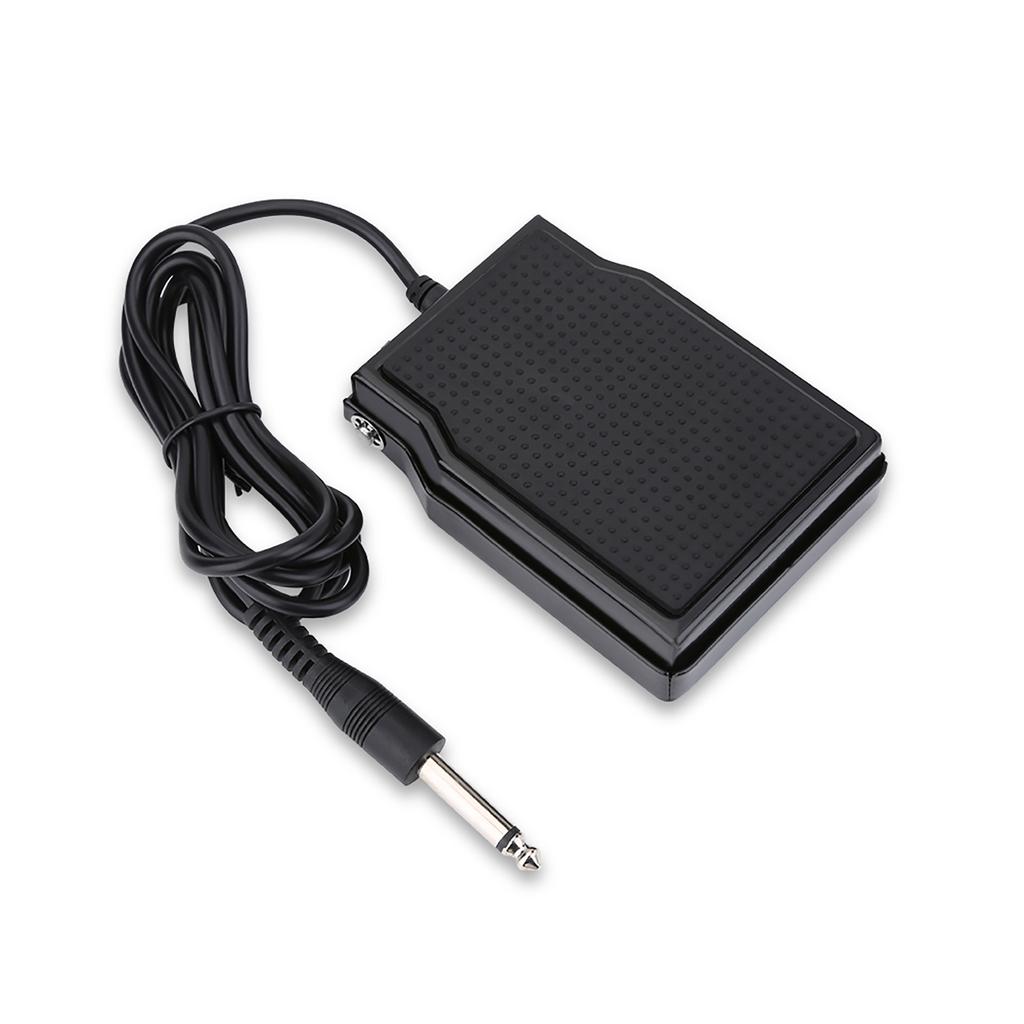 Electronic Keyboard Sustain Pedal Damper for Digital Piano Instrument Accessory Black