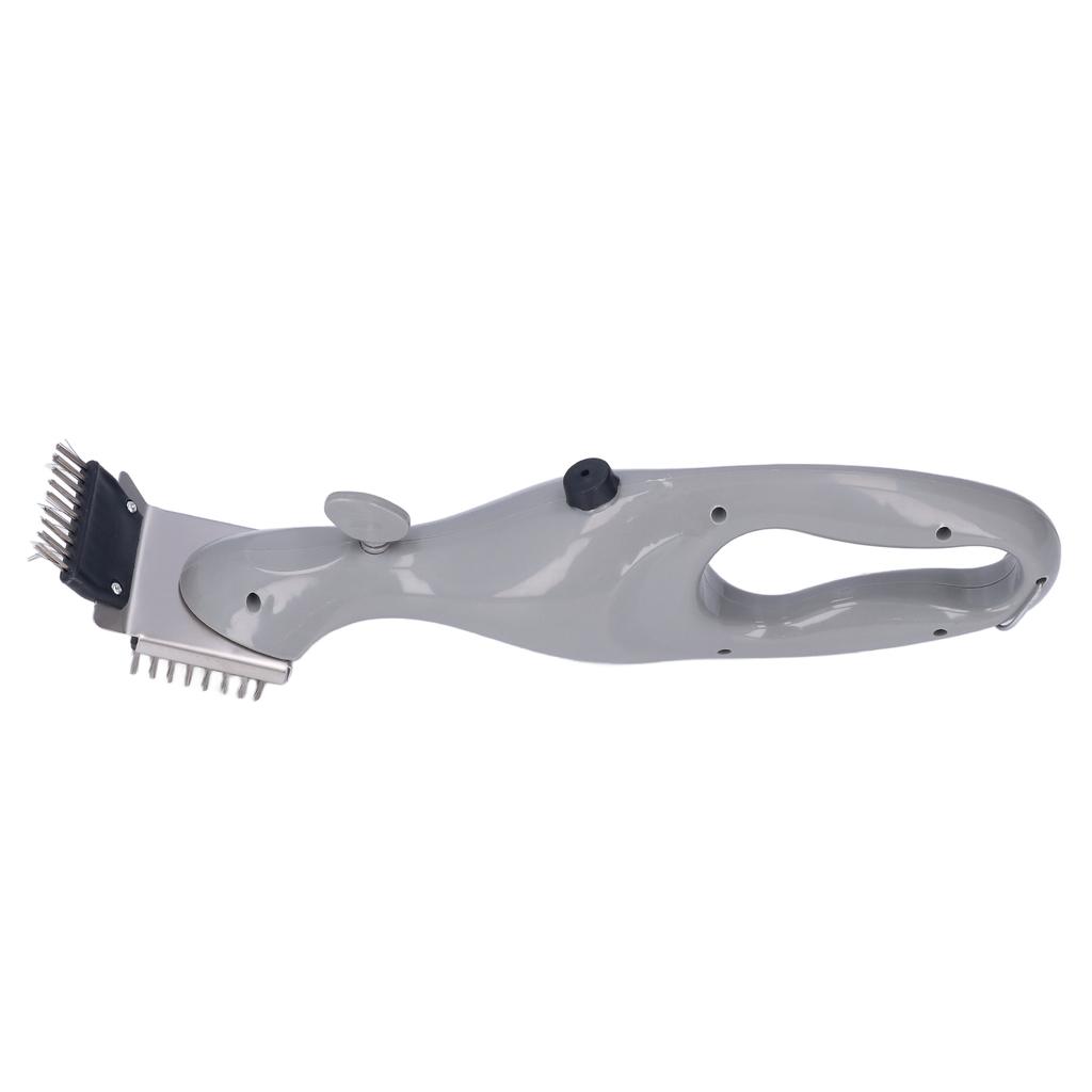 Grill Brush Stainless Steel ABS Material   Cleaning Ergonomic Design Manual Operation Grill Scraper