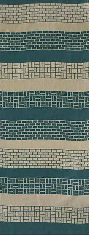 Todaya Shoten Niwa-zome Tenugui (Brick) 1255