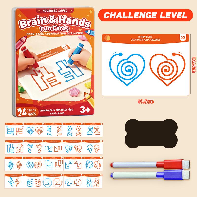 Whole Brain Development Toys: Enhance Thinking, Motor Skills, and Concentration for Young Children