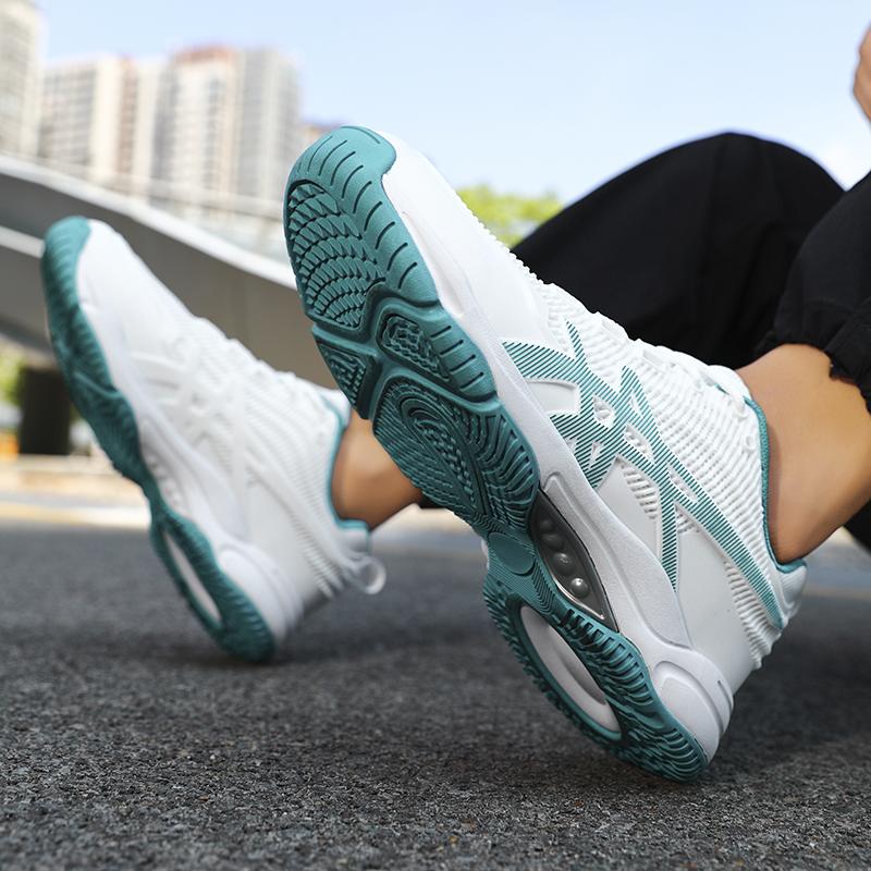 Nowe buty do badmintona Buty męskie profesjonalne buty sportowe do tenisa oddychające odporne na zużycie buty do siatkówki damskie