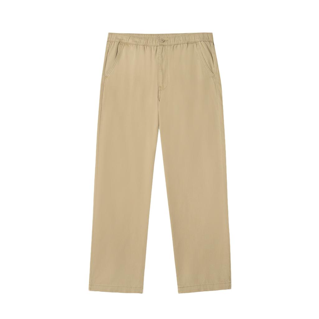 Levis Solid Color Loose Straight Casual Work Pants Men pants Khaki 007W8-0002