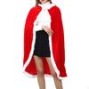 Christmas Hooded Cape Cloak Robe Costume Cosplay Lightweight Skin Friendly Accessory for