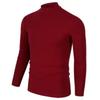 Handsome Spring Autumn Thin Round Neck T-Shirts Simplicity Solid Color Pullovers Fashion Man Casual Classic Men's Clothing 2023
