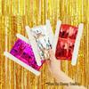 Gold Tinsel Curtain - 2 Meter Decorative Tassel for Parties, Weddings, and Photo Backdrops