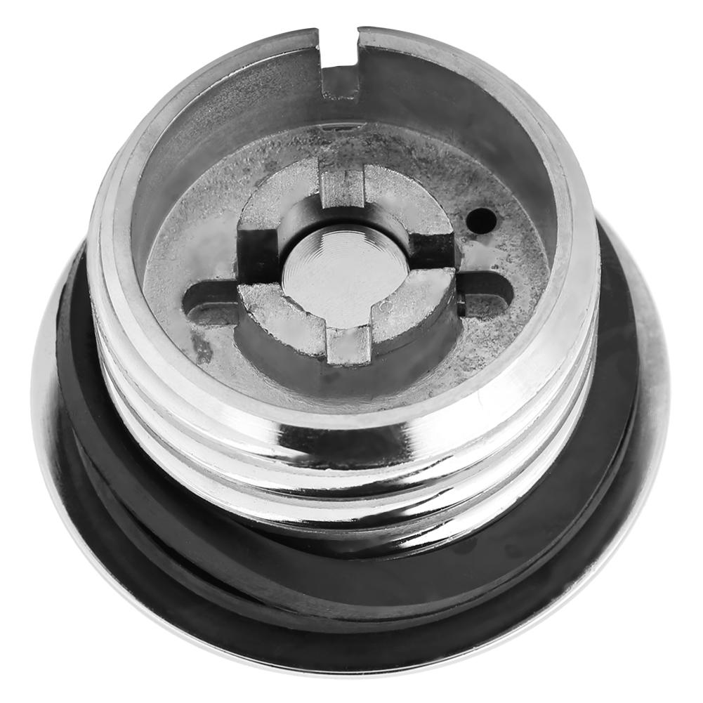 Motorcycle Fuel Gas Oil Reservoir Gas Cover for 1982-2017;Black:
