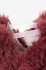 Furry Furry Maroon Furry Barefoot Smart Booties