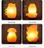 Office Desk Wealth-Attracting Himalayan Salt Lamp - Flawed Item Gift