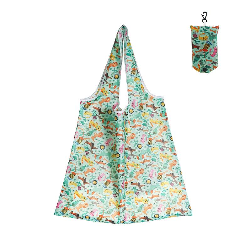 Reusable Grocery Bags Large Washable Shopping Bags Portable Foldable Environmental Friendly Heavy-Duty Handbags