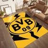 Borussia Dortmund Carpet Suitable For Hallway Game Room Balcony Bedrooms Antislip Rug Decorate Offices Perfect Gift For Valentine'S Wedding Birthday