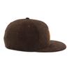 New Era 59FIFTY MLB Corduroy Dark Size 7 Dark Brown Cap, Brown, 3/8, 5950, 8W, Cord,