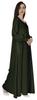 Bimba Women Islamic Prayer Dress With Hijab Cuff Sleeves Traditional Muslim Abaya
