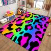3D Printing Colorful Leopard Theme Carpet Living Room Bedroom Sofa Office Large Area Mat Home Decor Rug Great Gift for Friends