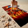 Ultra-Soft Beach Towel with The Incredibles Theme,Ideal for Pool - Camping, Diving - Perfect Travel Essential, Vibrant Beach Towel.