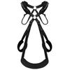BDSM Sex Swing Set with Bondage Love Slings for Couples Adjustable Strap Adult Sex Toy Soft Plush Padding Mat Sex Restraints Toy