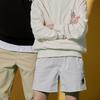 MLB Basic Logo New York Yankees Woven Small Logo Mid Rise Casual Shorts Unisex Shorts Beige 3ASMB0123-50BGL