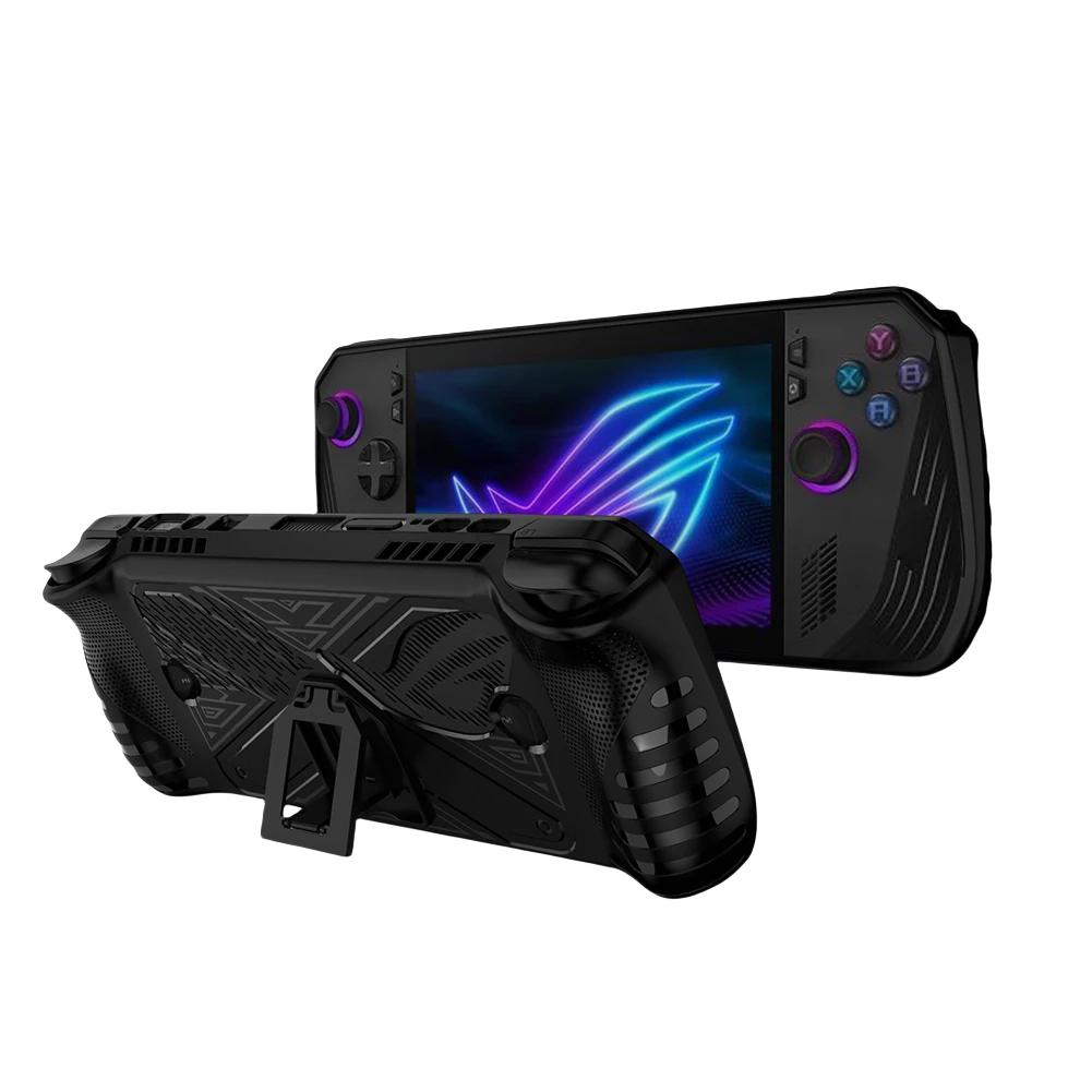 

For ASUS ROG ALLY X Game Console Soft Protective Case Cover Shockproof Drop-proof Non-Slip All-round Protection Game Accessories чорний