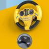 360 ° Rotation Simulation Steering Wheel Toys Simulate Driving Car Toy  Children Gift