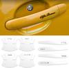 4/8Pcs PVC Car Door Bowl Handle Protector Film Car Emblem Stickers For 159 166 164 Stelvio Giulietta MiTo Giulia GT