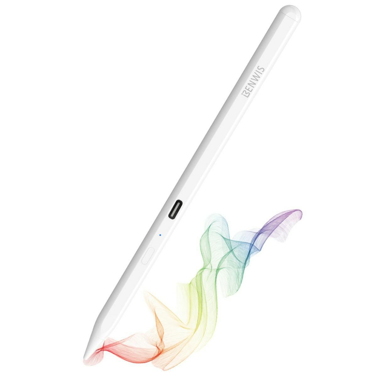 

BENWIS For iPad Capacitive Stylus Pen 230mAh Battery Tilt Sensitivity Tablet Pencil A