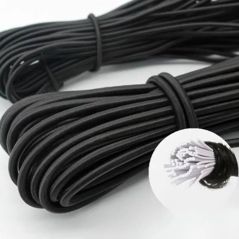 "10m Elastic Rope - Durable 3-8mm Rubber Bands for Sewing, DIY Crafts,Clothing Accessories (Multi-Purpose & Long-Lasting)"