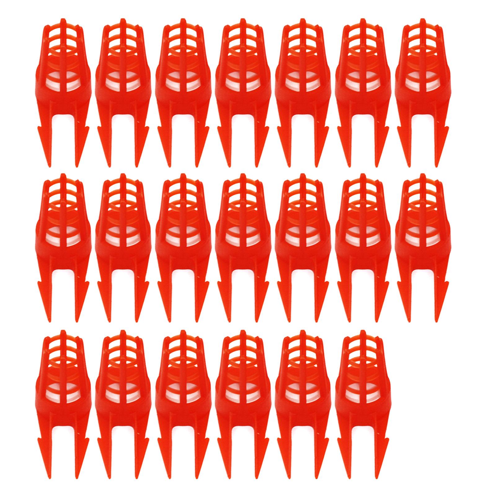 

20 шт., защитные колпачки для пчелиных сот, защитные колпачки для пчелиных маток, пластиковые крышки для пчелиных маток