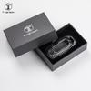 T-Carbon Carbon Fiber Car Key Case Cover Fit For New Nissan Tram Car Interior Accessories