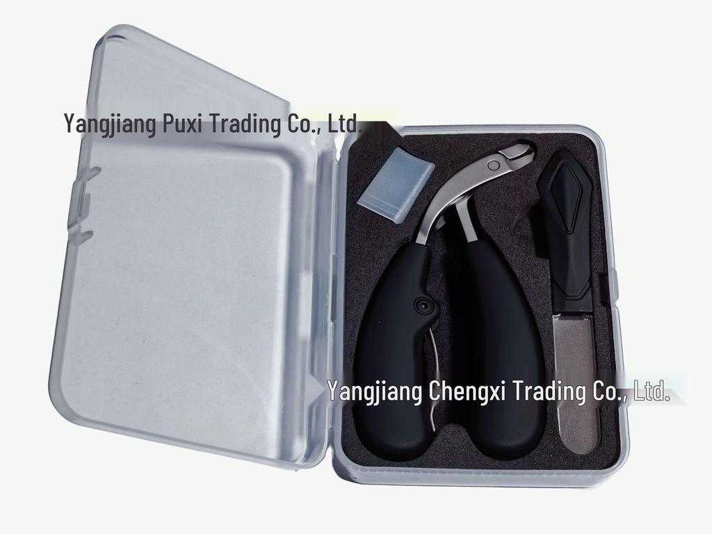 Curved Large Opening Nail Clipper with Anti-Splash & Storage