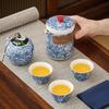 Chaxun Chinese Ru Kiln Style Tea Set
