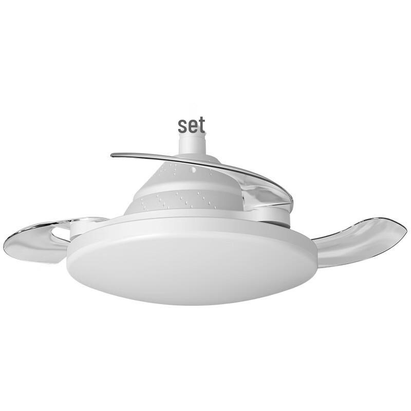 oeny Invisible Ceiling Fan with Light
